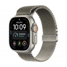 Apple Watch Ultra 4 GPS+Cellular, 49 мм, Natural Titanium, Milanese Loop (Natural)